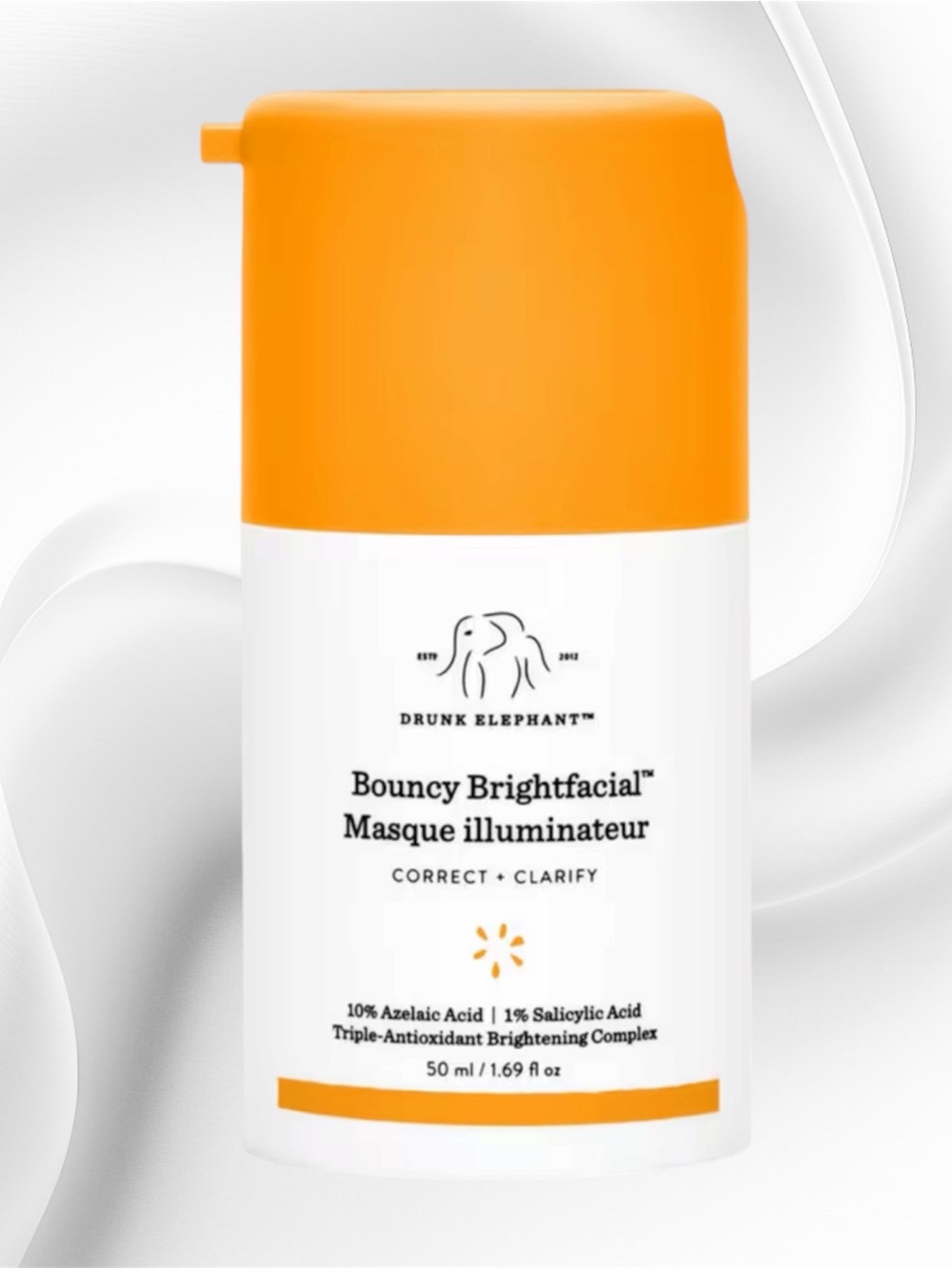 Drunk Elephant Bouncy Brightfacial Brightening Mask